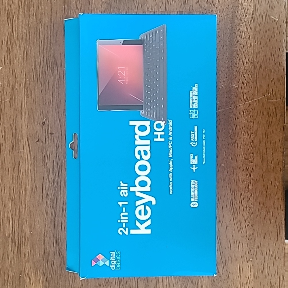 2-in-1 air keyboard